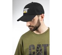 Caterpillar Marken Baumwolle Unisex Erwachsene Schwarze Baseballcaps Einheitsgröße