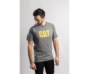 Caterpillar Markenzeichen Logo Baumwolle Herren Grau 2XL