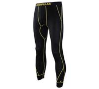 Caterpillar Thermohose, Feuchtigkeitsaufnahme, Warmes, Bequemes, Hochwertiges Gewebe (Schwarz, L)