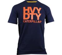 Caterpillar - "Trademark" T-Shirt Extra stark für Herren (Eclipse-Blau) L