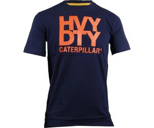 Caterpillar - "Trademark" T-Shirt Extra stark für Herren (Eclipse-Blau) S