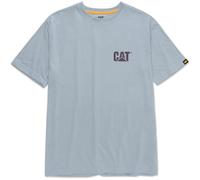 Caterpillar Trademark Tee Blue Fog Heather