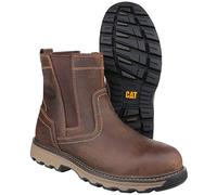 Caterpillar Workwear Pelton, Unisex Erwachsene Chelsea Boots , Braun - braun - Größe: 44 EU