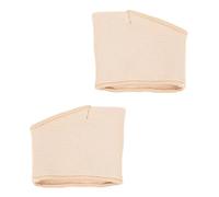 CATIEBYE 2 Stück Rutschfeste Halbsohlenpolster aus Silikon und Nylon Leichte Atmungsaktive Vorfußpolster für Langes Stehen Bequeme Schuheinlagen in Beige