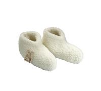 Cats Collection Bettschuhe Wolle Ecru 44/45