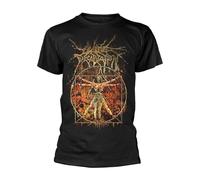Plastic Head Cattle Decapitation 'Vitruvian' (schwarz) T-Shirt, schwarz, XL