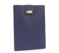 Catwalk Collection Handbags - Damen Leder Laptop - Hülle - Laptoptasche/Schutzhülle - für 15.6 Zoll Laptop - Computer - Paige Groß - Blau