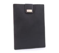 Catwalk Collection Handbags - Damen Leder Laptop - Hülle - Laptoptasche/Schutzhülle - für 15.6 Zoll Laptop - Computer - Paige Groß - Schwarz