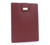 Catwalk Collection Handbags - Damen Leder Laptop - Hülle - Laptoptasche/Schutzhülle - für 15.6 Zoll Laptop - Computer - Paige Groß - Rot