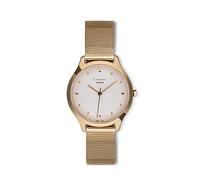 Cauny - Uhr für Damen - Analoguhr - Majestic Patterns Gold - Quarzwerk - Milanese Mesh Armband - 3-Stunden-Funktion - Wasserdicht bis zu 5 ATM - Hergestellt aus 316L Stahl