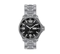 Cavadini Herrenuhr Automatikuhr Japan massiv Titan Fliegeruhr CV-1604T Klassiker