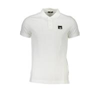Cavalli Class Bianco Baumwoll Herren Polo XL