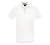 Cavalli Class Brand Logo Weißes Poloshirt 2XL