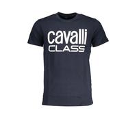 Cavalli Class Cavalli Blue Luxe Tee - Größe: XL
