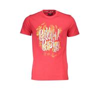 Cavalli Class Cavalli Kurzarmshirt Logo Rot - Größe: L