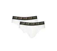 Cavalli Class Elastischer Print Slip mit Logo - Größe: M