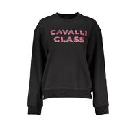 Cavalli Class Elegance Sweatshirt Schwarz - Größe: S