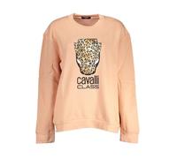 Leopardenmuster Rundhals Sweatshirt XL