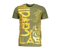 Cavalli Class Grün Tiger T-Shirt - Größe: L