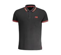 Cavalli Class Kontrast Polo mit Stickerei und Logo - Größe: 2XL