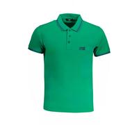 Cavalli Class Kontrast Poloshirt mit Stickerei und Logo - Größe: XL