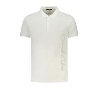Cavalli Class Kurzarm Polo mit Logo und Knopfleiste - Größe: XL