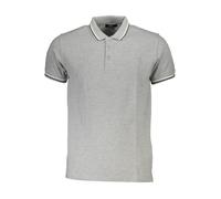 Cavalli Class Kurzarm Poloshirt mit Stickerei und Kontrastde - Größe: L