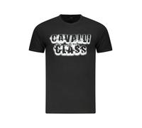 Cavalli Class Kurzarmshirt Rundhals Logo - Größe: L