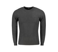 Langarmshirt Rundhals Stickerei Logo Pullover TXM60A_NE05051 - Größe: M