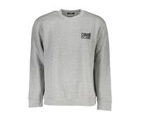 Cavalli Class Logo Fleece Rundhals Sweatshirt Langarm - Größe: M