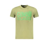 Cavalli Class Logo Kurzarmshirt Rundhals Druck - Größe: 2XL