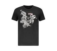 Cavalli Class Logo TShirt Kurzarm Rundhals - Größe: 2XL