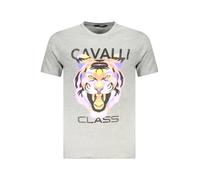 Cavalli Class Logo TShirt Kurzarm Rundhals - Größe: M