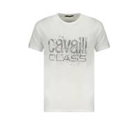Cavalli Class Logo TShirt Rundhals Kurzarm Druck - Größe: 2XL