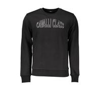 Cavalli Class Lux Sweatshirt Schwarz - Größe: 2XL