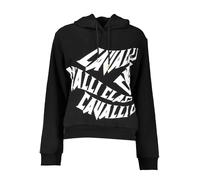 Cavalli Class Luxus Hoodie Schwarz - Größe: 2XL