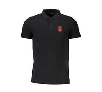 Cavalli Class Nero Baumwoll Herren-Polo M