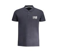 Cavalli Class Poloshirt Kurzarm mit Logo und Knöpfen - Größe: XL