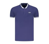 cavalli CLASS Poloshirt in Blau - 82% | Größe XXL | Herren Plussize
