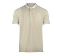 Cavalli Class Poloshirt Mit Kräftigen Streifen In Beige Und Sand L