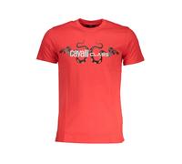 Cavalli Class Red Luxe Tee - Größe: L