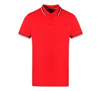 Cavalli Class Rot Polo-Shirt mit Doppelter Kragenkante M