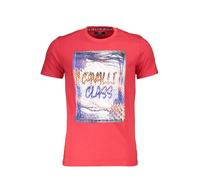 Cavalli Class Box-Logo Rot T-Shirt 2XL