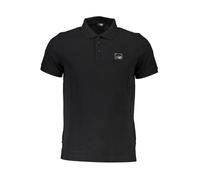 Cavalli Class Schwarz Polo mit Print und Logo - Größe: M
