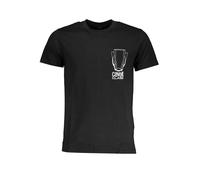 Cavalli Class Schwarz T-Shirt Eleganz - Größe: L