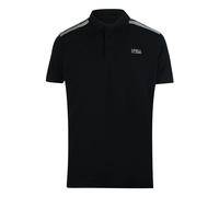 Cavalli Class - Schwarzes Poloshirt Mit Schulterverstärkung XL