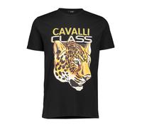 cavalli CLASS Shirt in Schwarz - 80% | Größe L | Herren Plussize