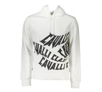 CAVALLI CLASS SWEATSHIRT OHNE REISSVERSCHLUSS MANN WEISS - M / Weiß / Erwachsene