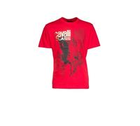 Tierdruck T-Shirt Rot XL