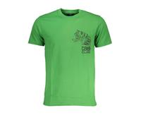 Cavalli Class Tiger Grün T-Shirt - Größe: 2XL